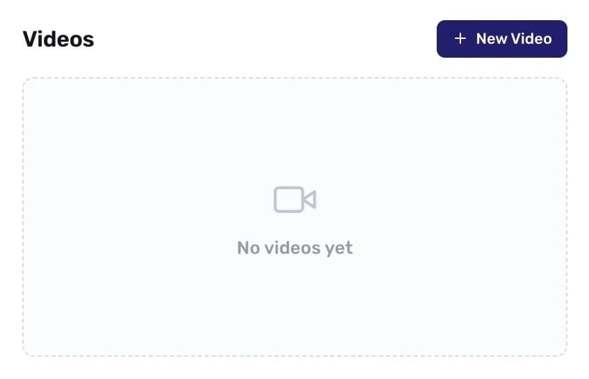 Creators upload their videos